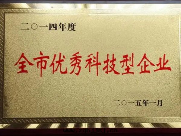 全(quán)市(shì)優秀科技型企業